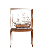 Load image into Gallery viewer, Floor Display Case- Classic Light Brown
