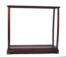 Load image into Gallery viewer, Display Case for Midsize Tall Ship Classic Brown
