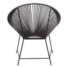 Load image into Gallery viewer, Pablo 2-Pack Accent Chairs in Black/Grey Rope w/ Black Metal Frame by Diamond Sofa
