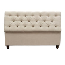 Load image into Gallery viewer, Park Ave Tufted Lift-Top Storage Trunk by Diamond Sofa - Desert Sand Linen
