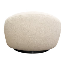 Load image into Gallery viewer, Pascal Swivel Chair in Bone Boucle Textured Fabric w/ Contoured Arms &amp; Back by Diamond Sofa
