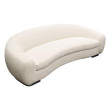 Load image into Gallery viewer, Pascal Sofa in Bone Boucle Textured Fabric w/ Contoured Arms &amp; Back by Diamond Sofa
