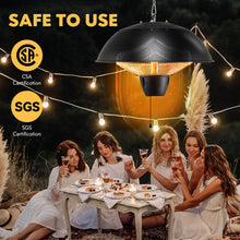 Load image into Gallery viewer, 1500W Electric Patio Heater with IPX4 Waterproof
