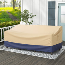 Load image into Gallery viewer, Patio Furniture Cover with Padded Handle and Click-Close Straps-77 x 43 x 30 inches
