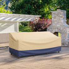 Load image into Gallery viewer, Patio Furniture Cover with Padded Handle and Click-Close Straps-77 x 43 x 30 inches
