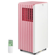 Load image into Gallery viewer, 3-in-1 10000 BTU Air Conditioner with Humidifier and Smart Sleep Mode-Pink

