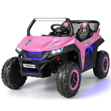 Load image into Gallery viewer, 12V 2-Seater Kids Ride on UTV with Slow Start Function Music-Pink
