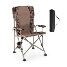 Load image into Gallery viewer, Portable Camping Chair with 400 LBS Metal Frame and Anti-Slip Feet

