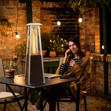 Load image into Gallery viewer, 9500 BTU Portable Steel Tabletop Patio Heater with Glass Tube
