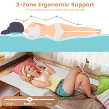 Load image into Gallery viewer, 4 Inch Tri-fold Cool Gel Memory Foam Mattress-Queen Size
