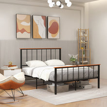 Load image into Gallery viewer, Full/Queen Bed Frame with Headboard and Footboard-Queen Size
