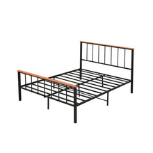 Load image into Gallery viewer, Full/Queen Bed Frame with Headboard and Footboard-Queen Size
