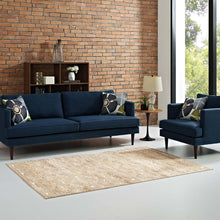 Load image into Gallery viewer, Kennocha Rustic Vintage Abstract Waves 8x10 Area Rug by Modway
