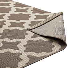 Load image into Gallery viewer, Cerelia Moroccan Trellis Indoor and Outdoor 9x12 Area Rug by Modway
