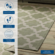 Load image into Gallery viewer, Cerelia Moroccan Trellis Indoor and Outdoor 4x6 Area Rug by Modway
