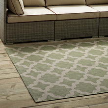 Load image into Gallery viewer, Cerelia Moroccan Trellis 9x12 Indoor and Outdoor Area Rug
