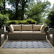 Load image into Gallery viewer, Cerelia Moroccan Trellis Indoor and Outdoor 5x8 Area Rug by Modway
