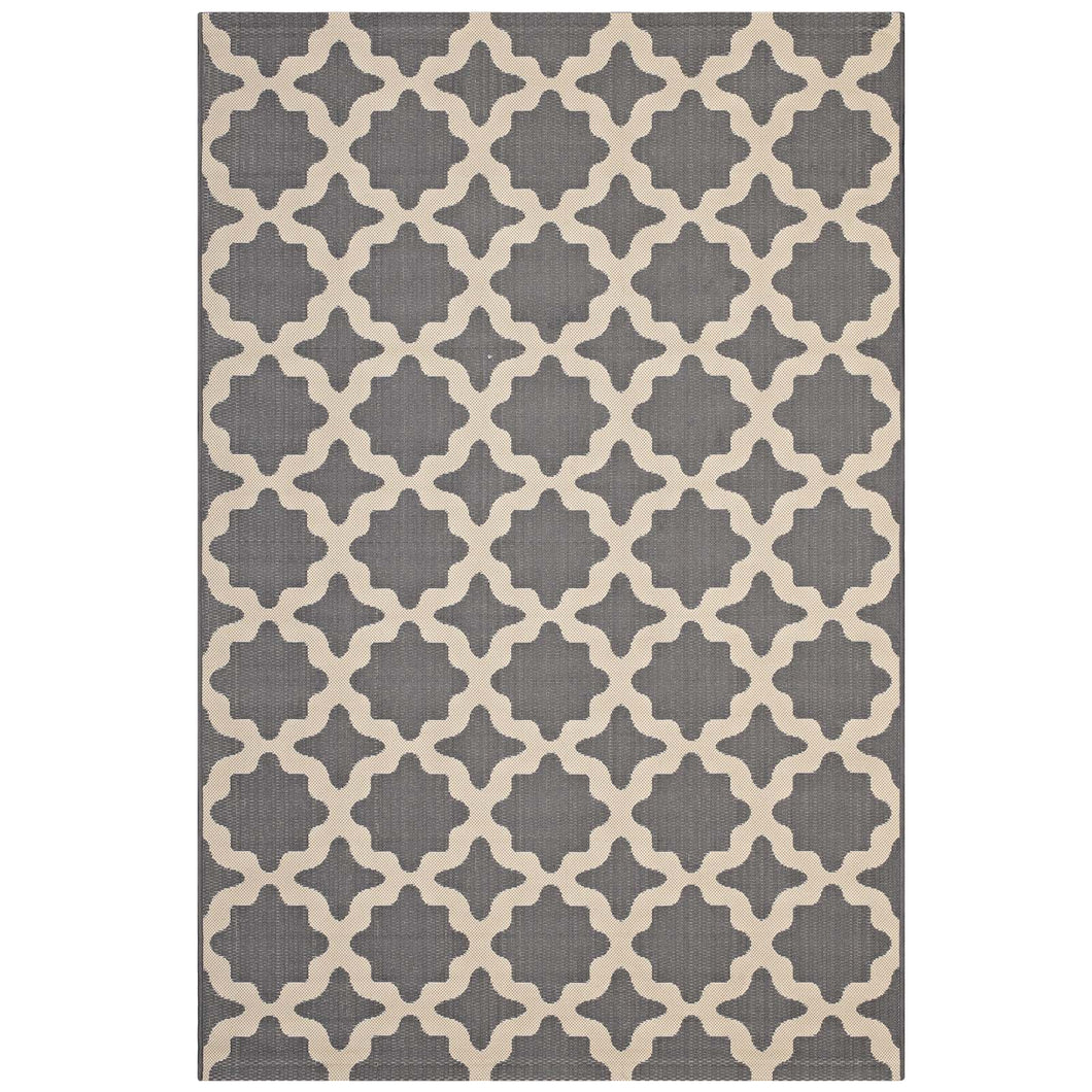 Cerelia Moroccan Trellis 4x6 Indoor and Outdoor Area Rug