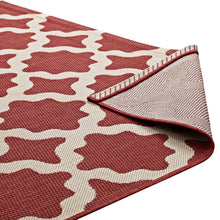Load image into Gallery viewer, Cerelia Moroccan Trellis Indoor and Outdoor 9x12 Area Rug by Modway
