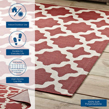 Load image into Gallery viewer, Cerelia Moroccan Trellis 9x12 Indoor and Outdoor Area Rug
