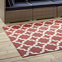 Load image into Gallery viewer, Cerelia Moroccan Trellis 9x12 Indoor and Outdoor Area Rug
