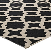 Load image into Gallery viewer, Cerelia Moroccan Trellis Indoor and Outdoor 4x6 Area Rug by Modway
