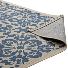 Load image into Gallery viewer, Ariana Vintage Floral Trellis Indoor and Outdoor 4x6 Area Rug by Modway
