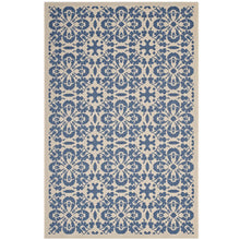 Load image into Gallery viewer, Ariana Vintage Floral Trellis 9x12 Indoor and Outdoor Area Rug
