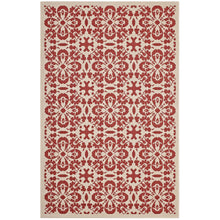 Load image into Gallery viewer, Ariana Vintage Floral Trellis 4x6 Indoor and Outdoor Area Rug
