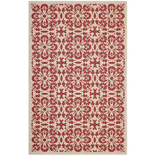 Load image into Gallery viewer, Ariana Vintage Floral Trellis Indoor and Outdoor 9x12 Area Rug by Modway
