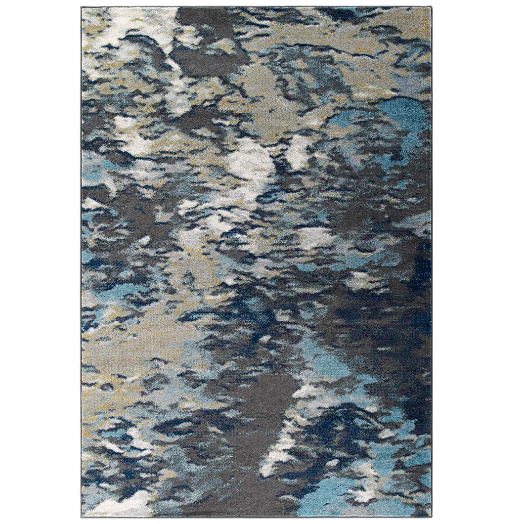 Entourage Foliage Contemporary Modern Abstract 8x10 Area Rug by Modway
