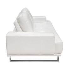 Load image into Gallery viewer, Russo Sofa w/ Adjustable Seat Backs in White Air Leather by Diamond Sofa
