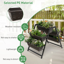 Load image into Gallery viewer, 3-Tier Vertical Raised Garden Bed with 5 Plant Boxes
