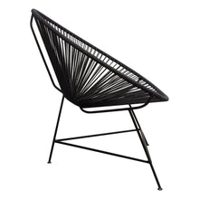 Load image into Gallery viewer, Sativa 2-Pack Accent Chair in Black Rope w/ Black Iron Rod Frame by Diamond Sofa
