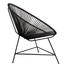 Load image into Gallery viewer, Sativa 2-Pack Accent Chair in Black Rope w/ Black Iron Rod Frame by Diamond Sofa
