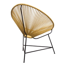 Load image into Gallery viewer, Sativa 2-Pack Accent Chair in Orange Rope w/ Black Iron Rod Frame by Diamond Sofa
