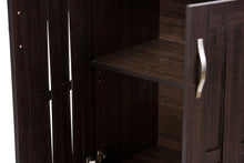 Load image into Gallery viewer, Baxton Studio Excel Modern and Contemporary Dark Brown Sideboard Storage Cabinet
