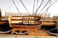 Load image into Gallery viewer, HMS Victory Midsize With Display Case Front Open
