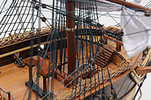 Load image into Gallery viewer, USS Constitution Midsize With Display Case
