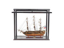 Load image into Gallery viewer, USS Constitution Mid With Display Case Front Open

