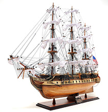 Load image into Gallery viewer, USS Constitution Mid With Display Case Front Open
