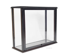 Load image into Gallery viewer, Black Pearl Pirate Ship Midsize With Display Case Front Open
