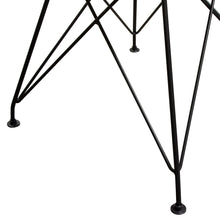 Load image into Gallery viewer, Theo Set of (4) Dining Chairs in Chocolate Leatherette w/ Black Metal Base by Diamond Sofa
