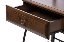 Load image into Gallery viewer, Baxton Studio Jevenci Vintage Industrial Black Finished Metal Nightstand
