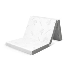 Load image into Gallery viewer, 4 Inch Tri-fold Cool Gel Memory Foam Mattress-Twin XL
