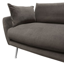Load image into Gallery viewer, Vantage RF 2PC Sectional in Iron Grey Fabric w/ Brushed Metal Legs by Diamond Sofa
