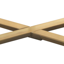 Load image into Gallery viewer, Vida Rectangle Cocktail Table w/ Faux Marble Top and Brushed Gold Metal Frame by Diamond Sofa
