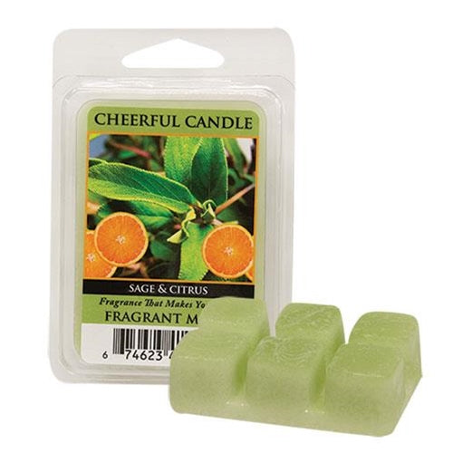 Sage and Citrus Wax Melts (Pack of 4)