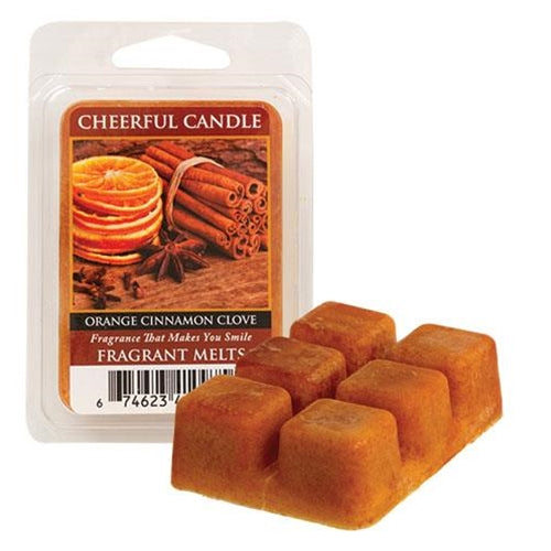 Orange Cinnamon Clove Wax Melts (Pack of 4)