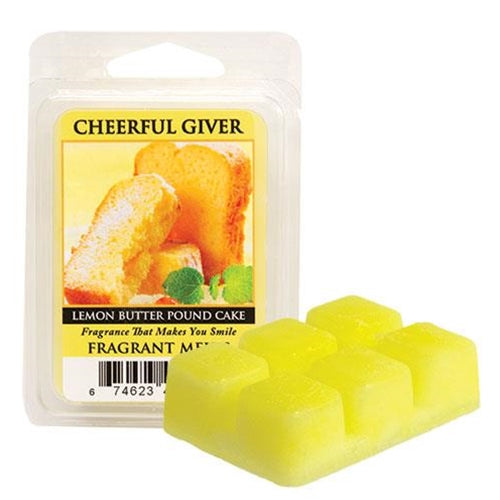 Lemon Butter Pound Cake Wax Melts (Pack of 4)